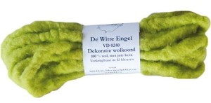 De Witte Engel VD0240 Шнур из сваляной шерсти