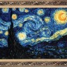 Набор для вышивания Риолис 1088 "Звездная ночь" по мотивам картины Ван Гога